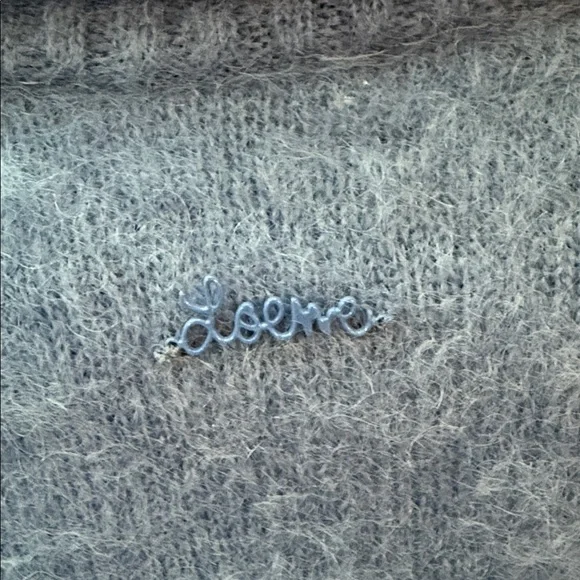 Loewe Mohair Polo Sweater Blue Size S - Picture 12 of 15